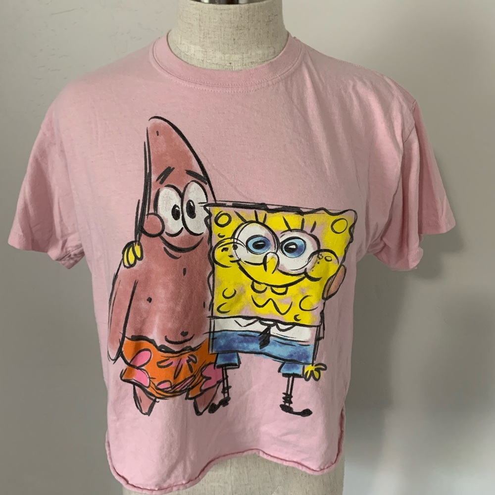 Pink SpongeBob tshirt size small